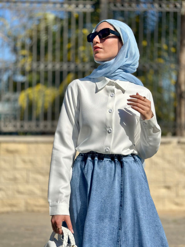 Fit white shirt