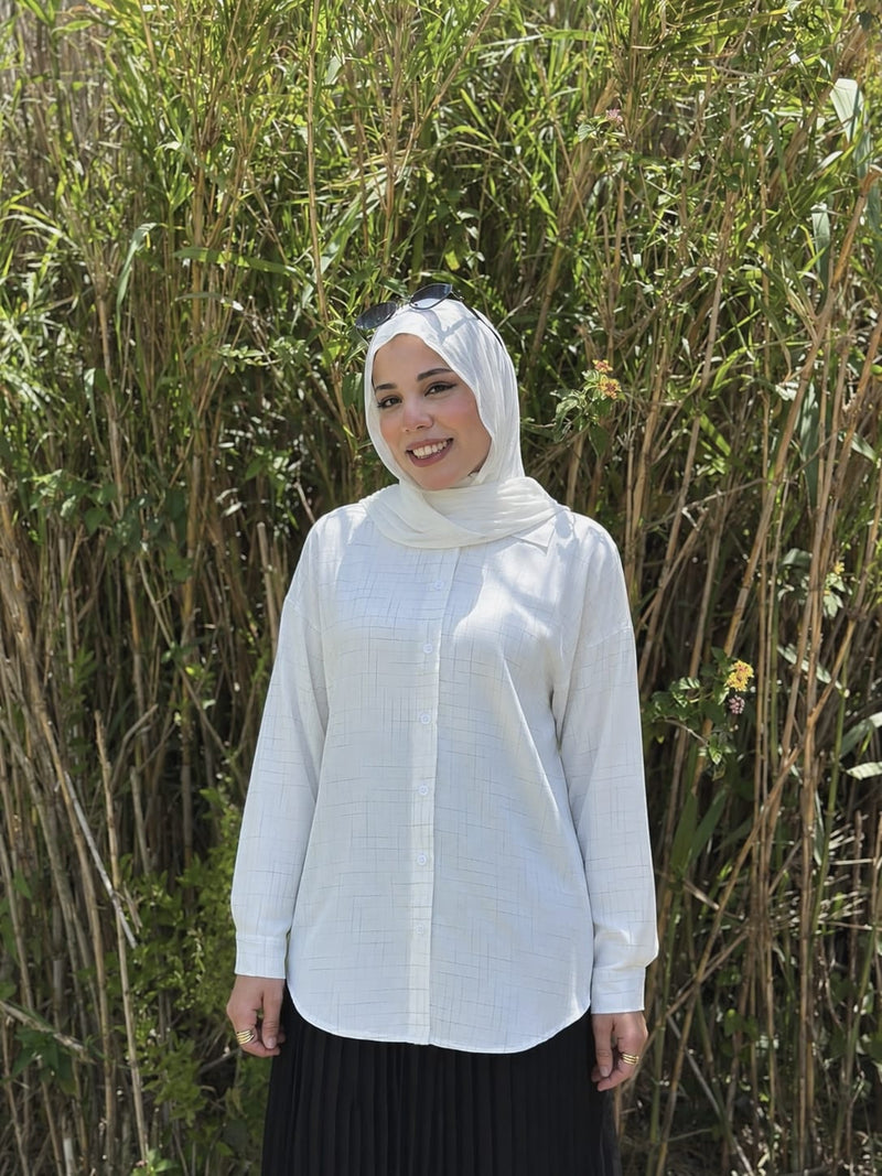 Linen Over-sized Shirt