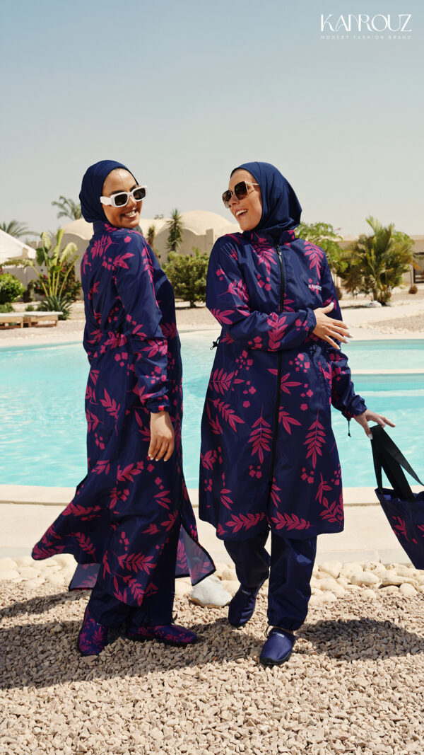 Floral Burkini ( Short ) - Image 2