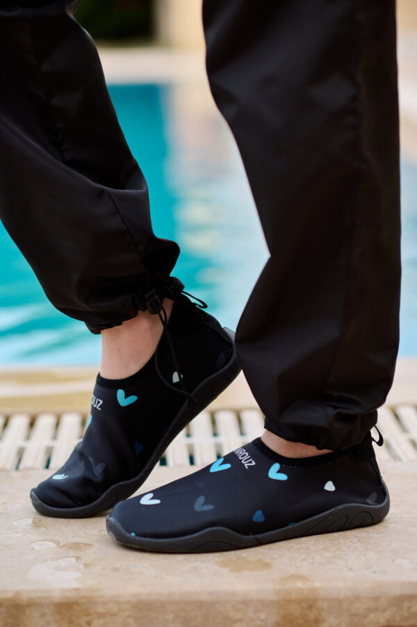 Hearts Burkini Shoes